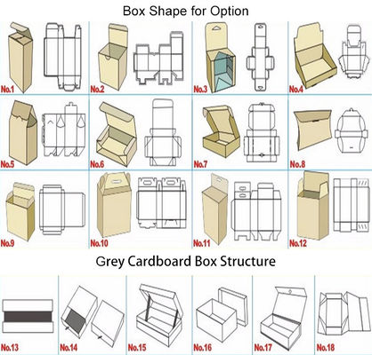 環境に優しい薬剤 折りたたみ 小型紙箱 CMYK パントーン色印刷付きの包装箱 リサイクル可能