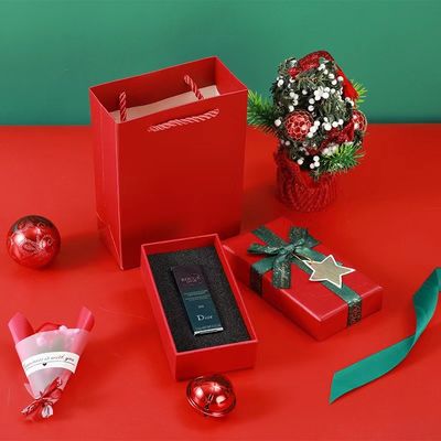오래 지속되고 견고한 크리스마스 및 발렌타인 데이 선물 화려한 포장 상자 반짝이는 또는 매트 라미네이션