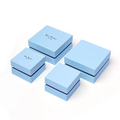 Rectangular Elegant Presentation Package for Cardboard Jewelry Necklaces Bracelets Rings Display Packaging Boxes