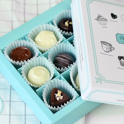 Cake Candy Chocolate Coffee Cardboard Packaging Gift Boxes Manufacturer Eco Friendly Food Packaging Folders Box