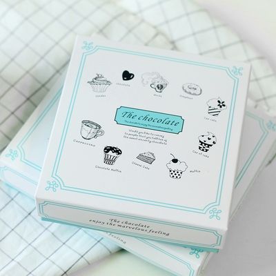 Kue Permen Cokelat Kopi Kertas Pengemasan Kotak Hadiah Produsen Eco Friendly Food Packaging Folders Box