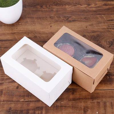 Kotak kemasan makanan ramah lingkungan dengan cetak CMYK/Pantone