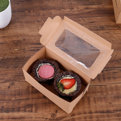 Kotak kemasan makanan ramah lingkungan dengan cetak CMYK/Pantone