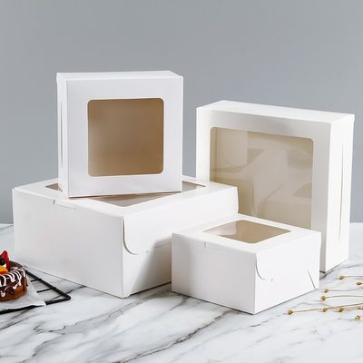 Cake Food Storage Cardboard Packaging Boxes CMYK/Pantone Printing ...