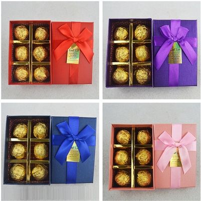 Custom Food Packaging Box for Chocolate Candy Gift Boxes Paperboard ...